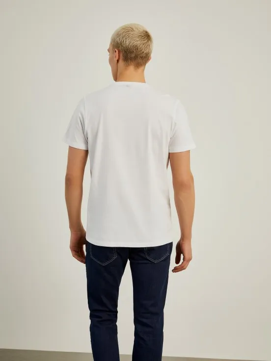 100% cotton round neck t-shirt