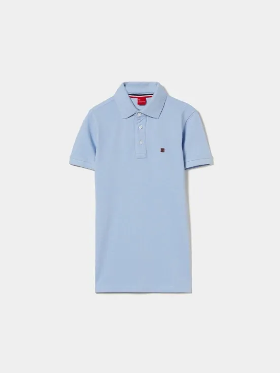 100% cotton short sleeve polo