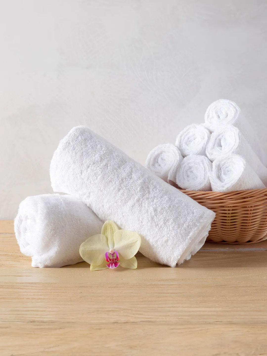 100% Cotton Spa-like 550GSM Hand Towel (Pack of Two) - Frost