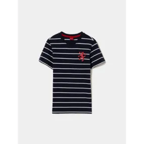 100% cotton striped T-shirt