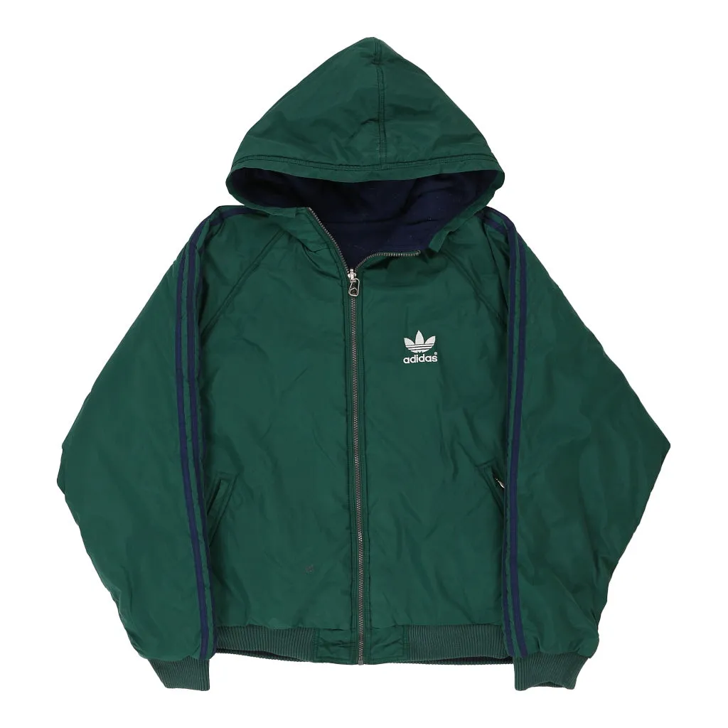 Adidas Reversible Jacket - Large Green Polyester