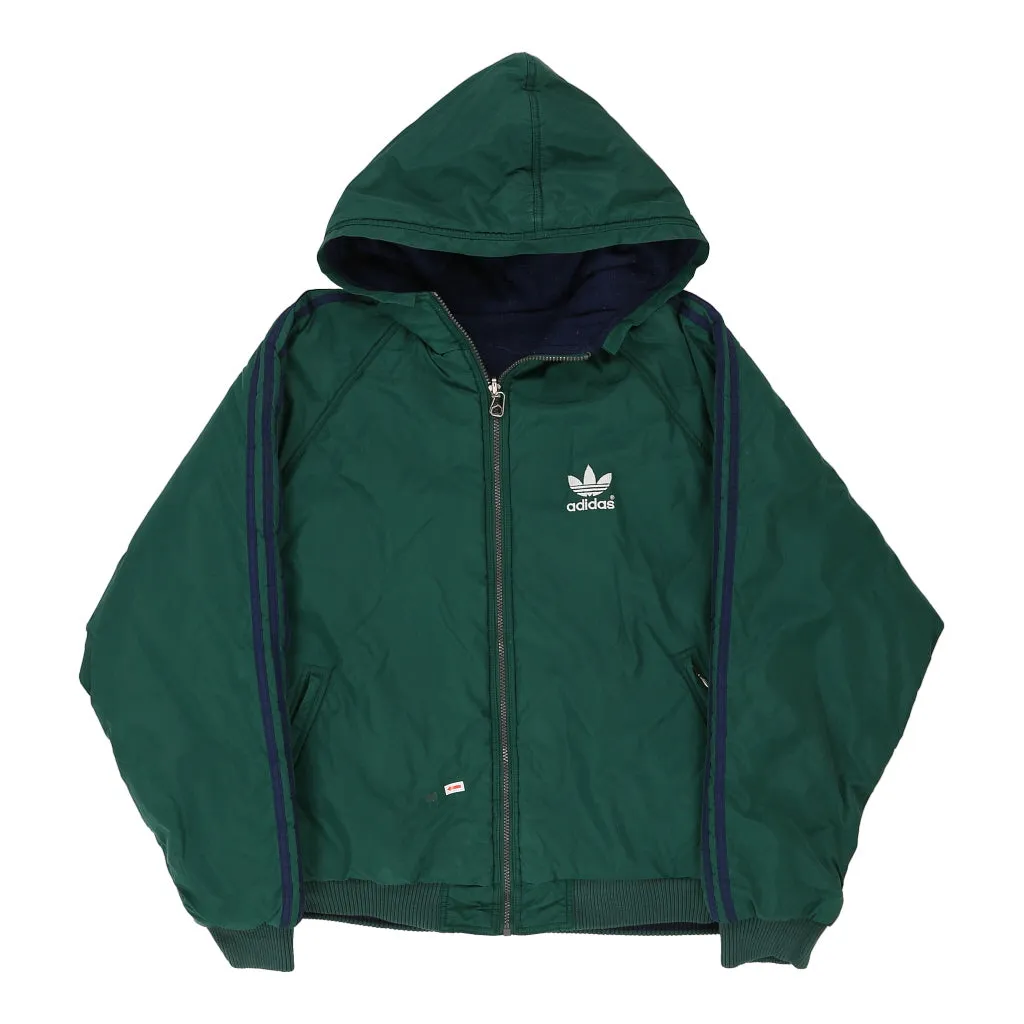 Adidas Reversible Jacket - Large Green Polyester