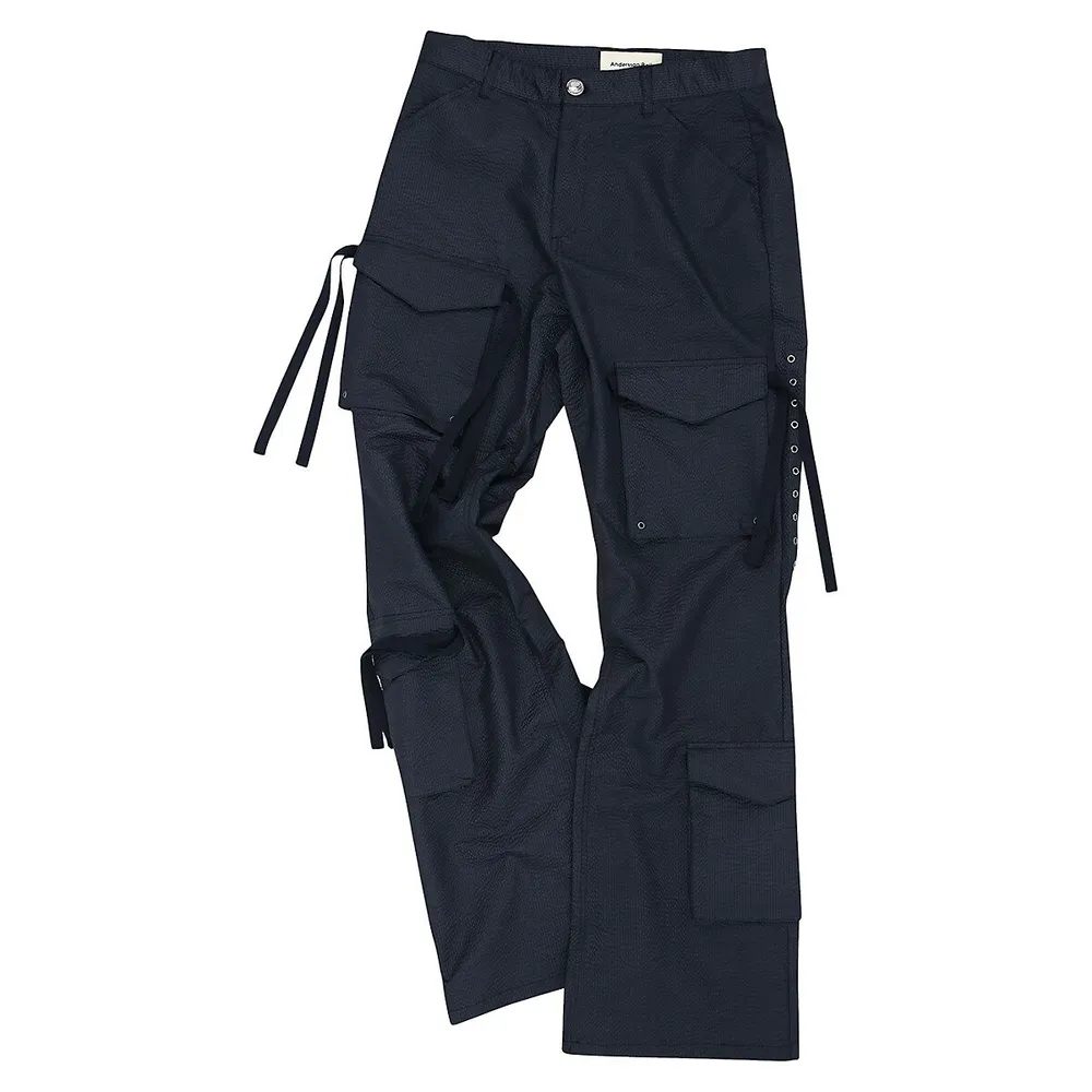 Andersson Bell Itakata Cargo Flare Pants