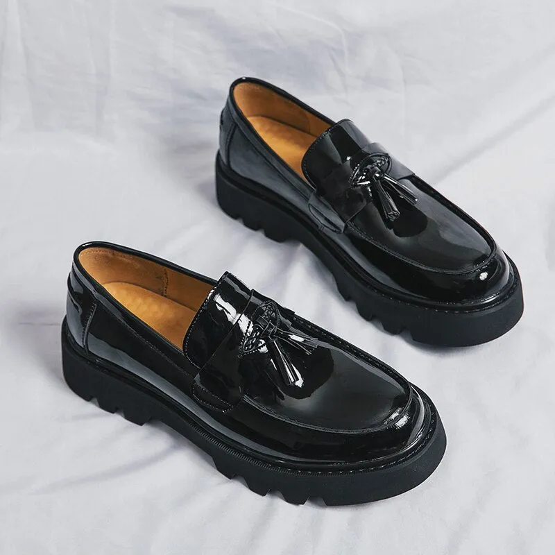 Anyang Chunky Sole Patent Loafers