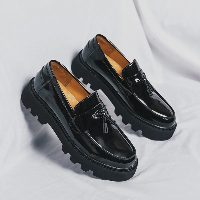 Anyang Chunky Sole Patent Loafers