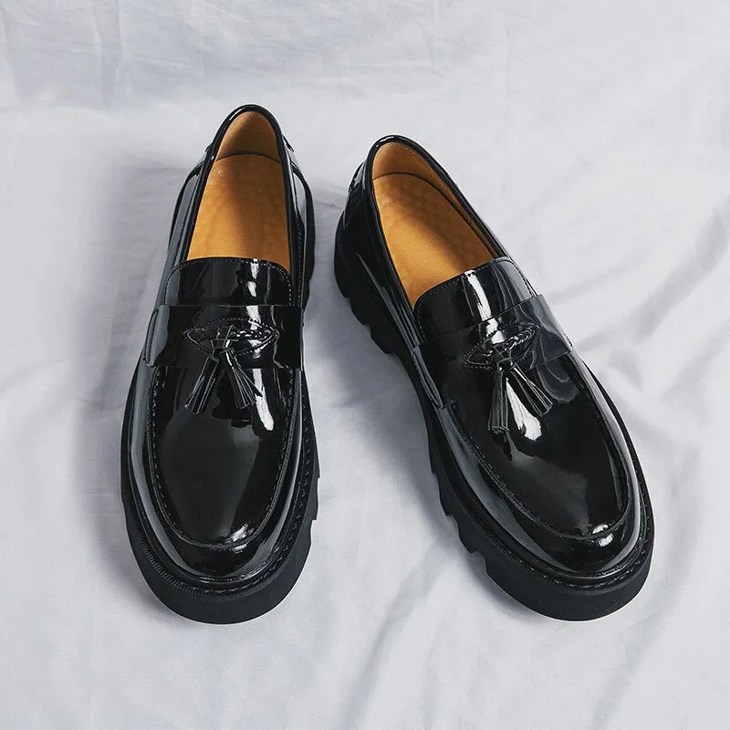 Anyang Chunky Sole Patent Loafers