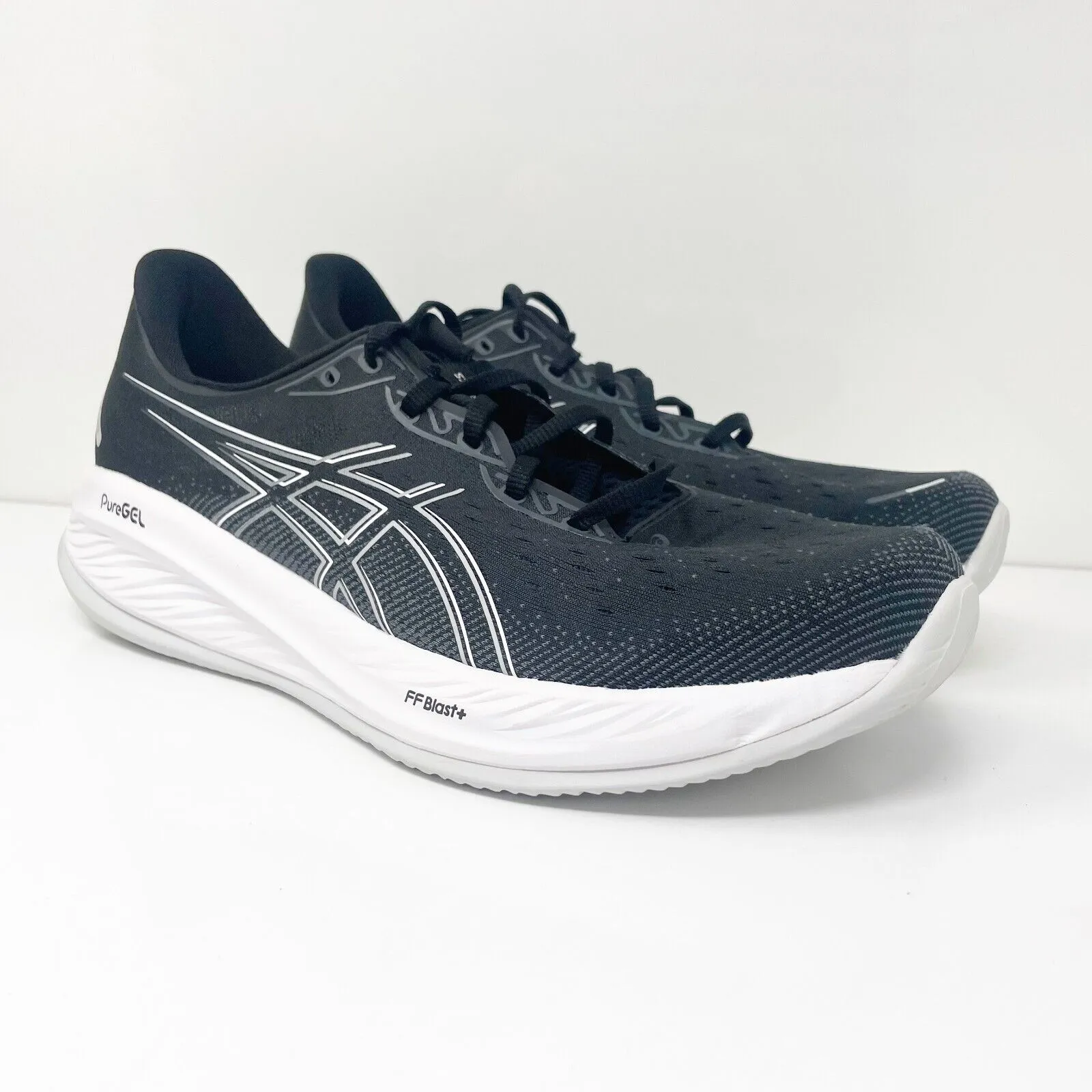 Asics Mens Gel Cumulus 26 1011B792 Black Running Shoes Sneakers Size 12