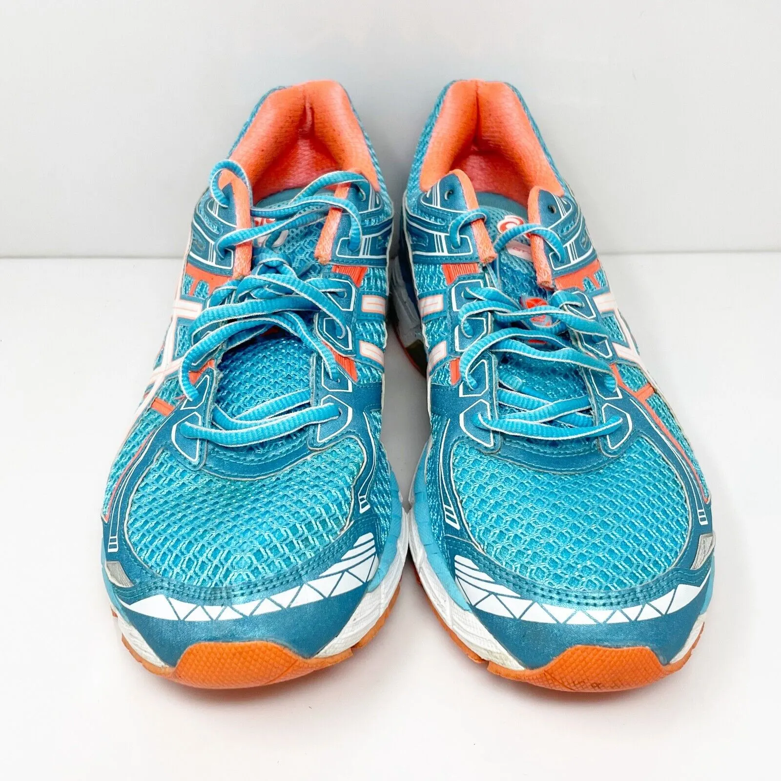 Asics Womens GT 2000 2 T3P8N Blue Running Shoes Sneakers Size 12