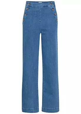 Atelier Rêve Harper Jeans - Medium Blue Washed