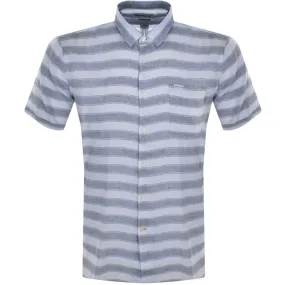 Barbour Horizon Short Sleeved Shirt Blue