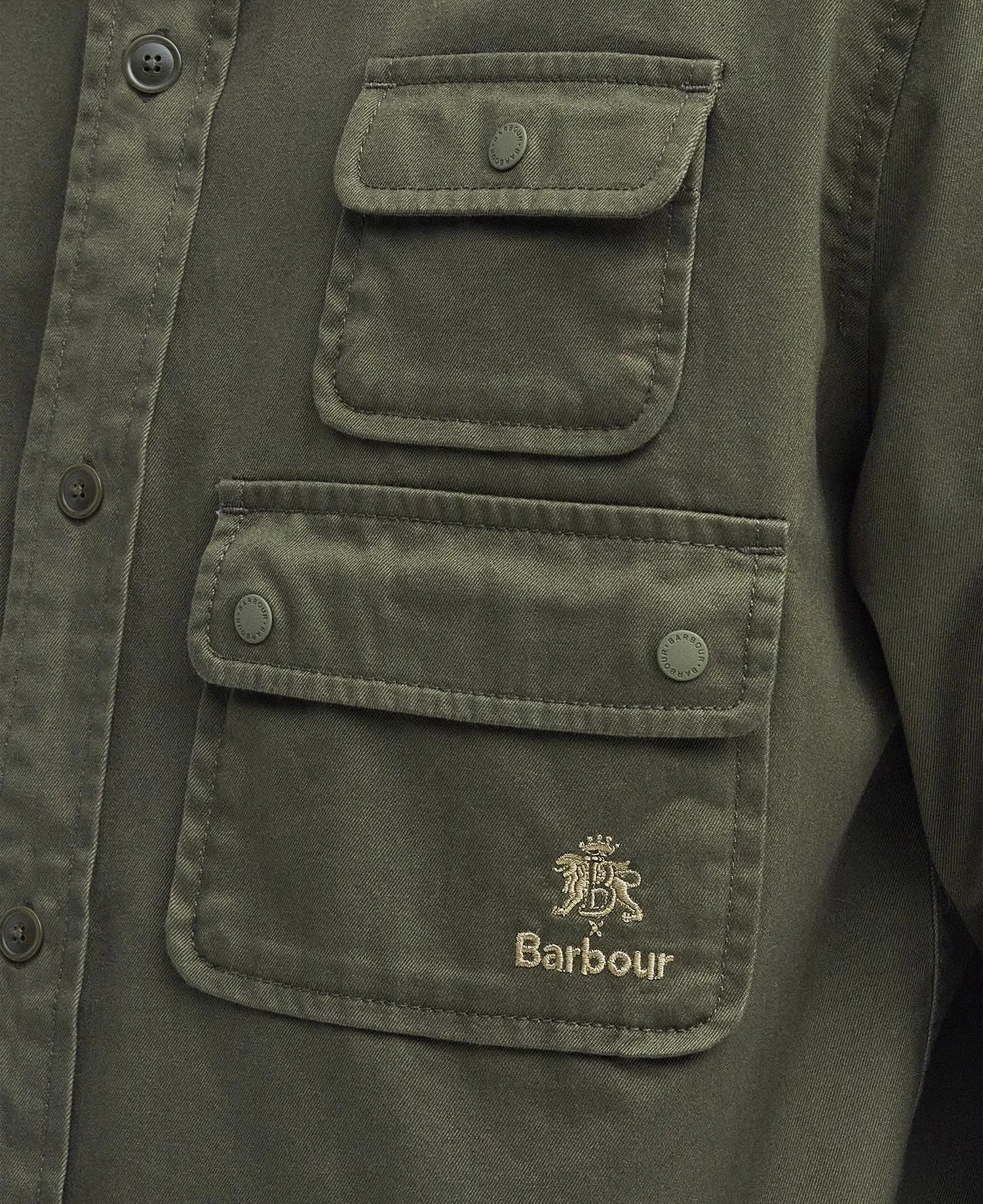  Barbour x Baracuta Chorlton Relaxed Long-Sleeved Shirt     