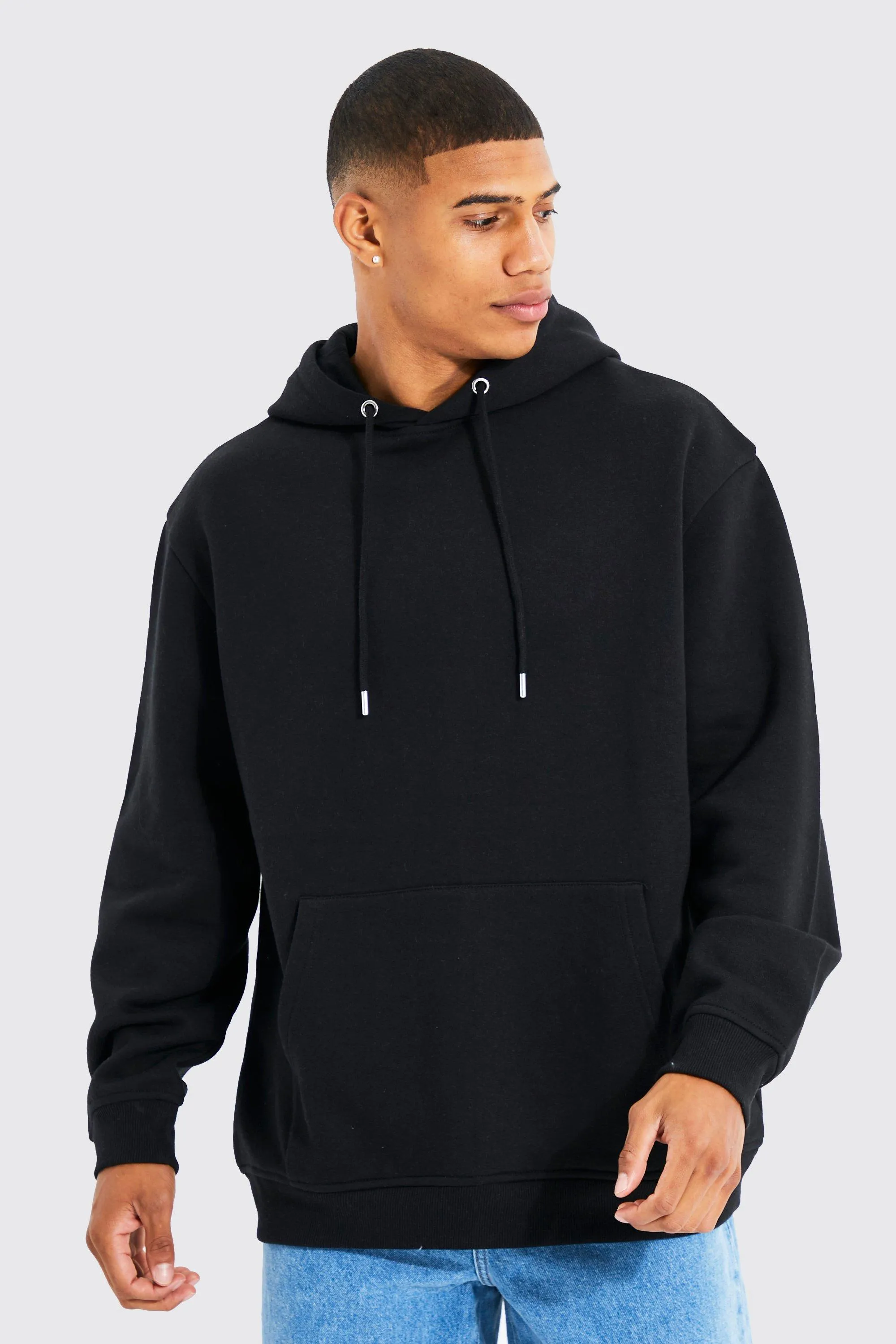 Basic Oversized Over The Head Hoodie