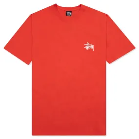 Basic Pigment Dyed Tee - Tomato