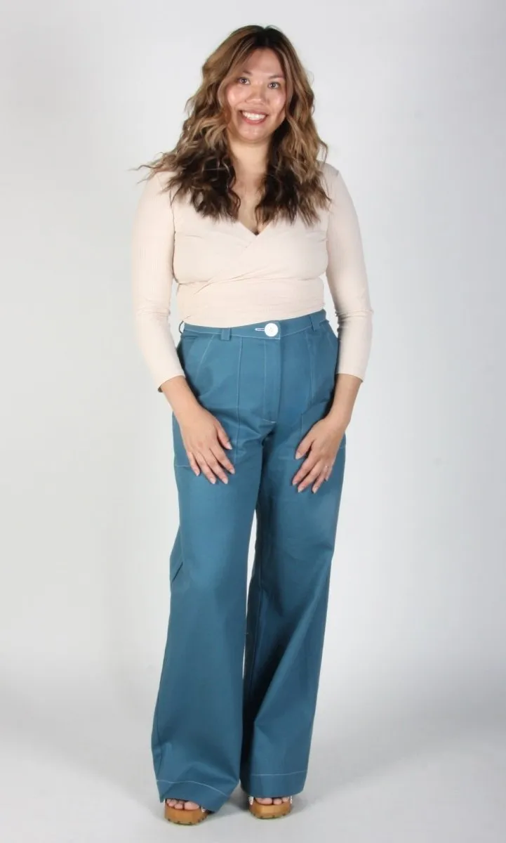 Birds of North America Bonxie Pants - Garage Blue (Online Exclusive)