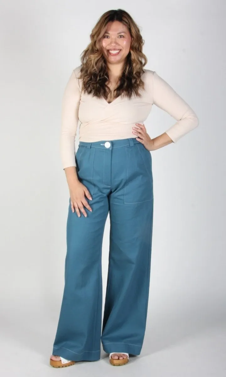 Birds of North America Bonxie Pants - Garage Blue (Online Exclusive)