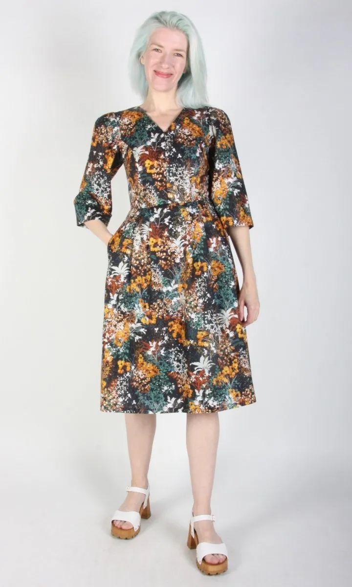 Birds of North America Chestnut Bunting Dress - Everlasting (Online Exclusive)