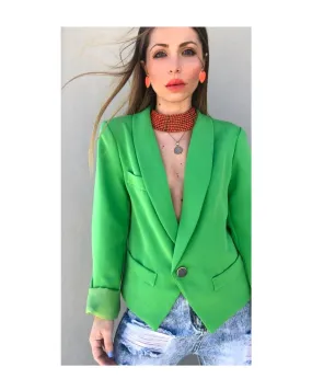 Blazer pinguino: VERDE MELA!