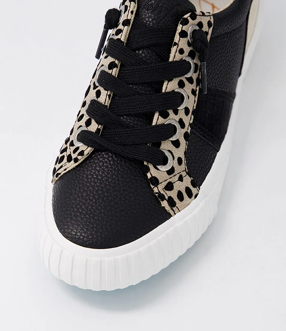 BLOWFISH Wave Black Multi Mix Sneakers