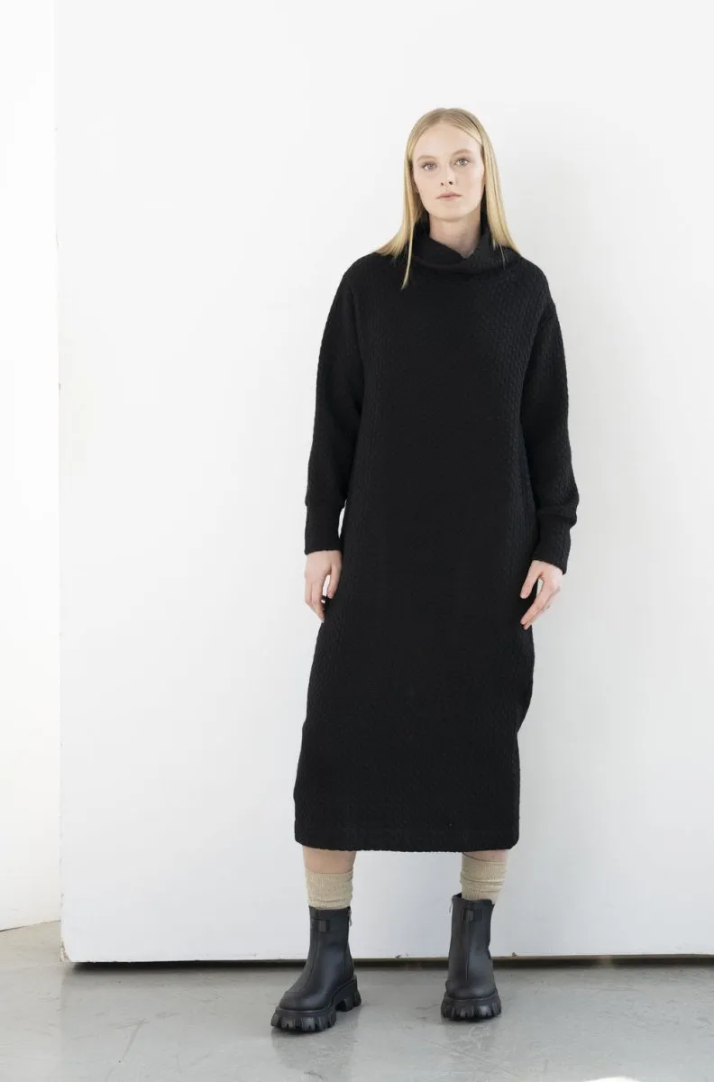 Bodybag Stewart Dress - Black Boing Knit (Online Exclusive)