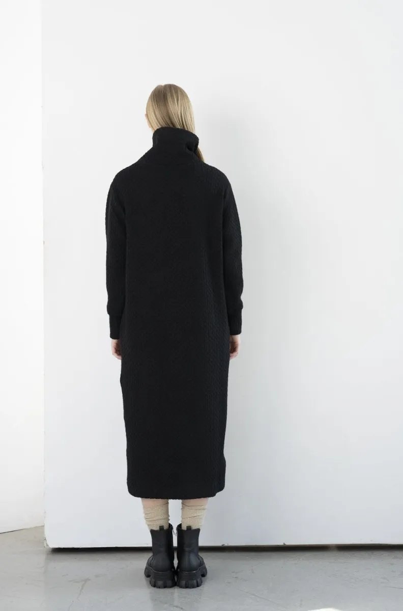 Bodybag Stewart Dress - Black Boing Knit (Online Exclusive)