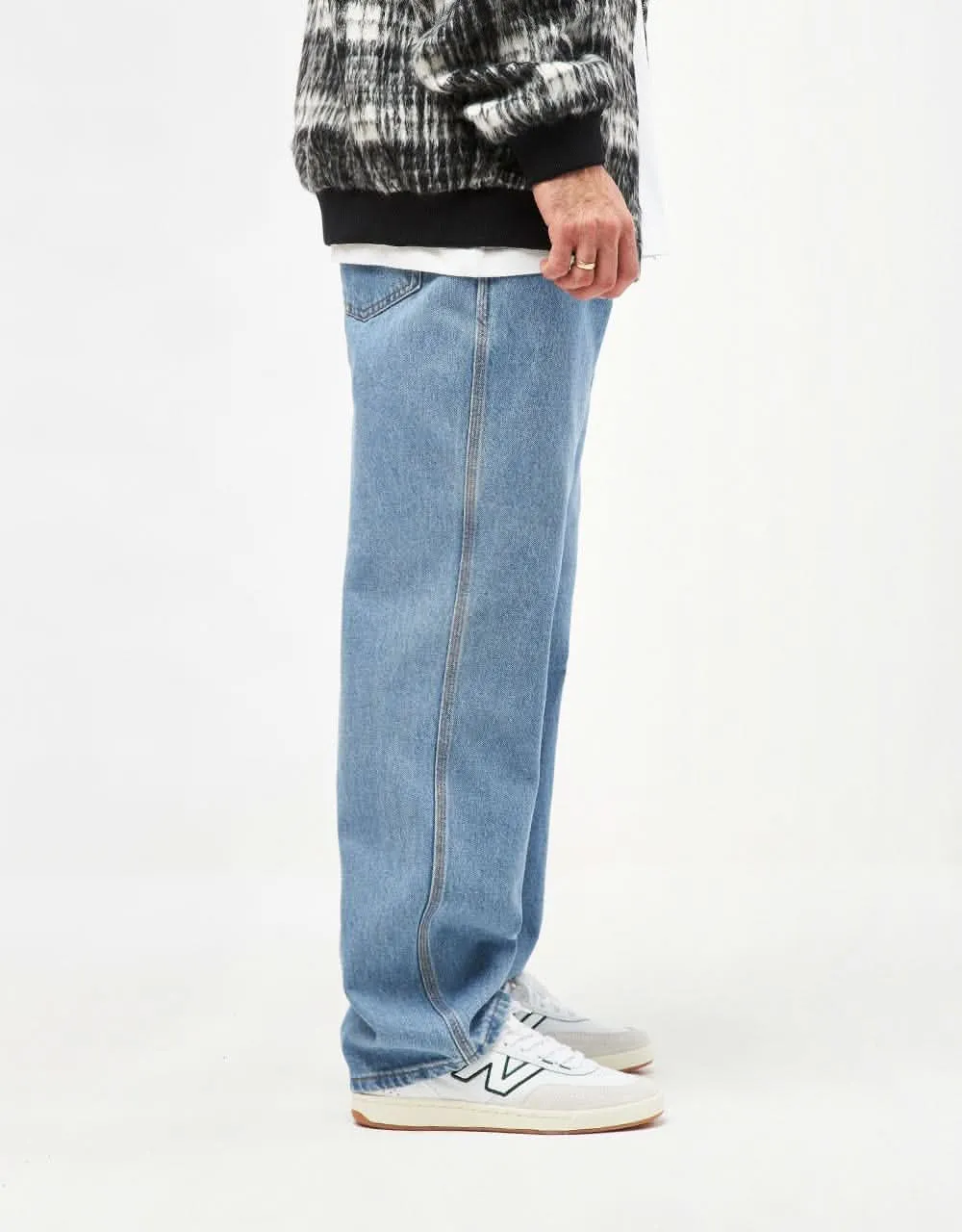 Butter Goods Relaxed Denim Jeans - Washed Indigo