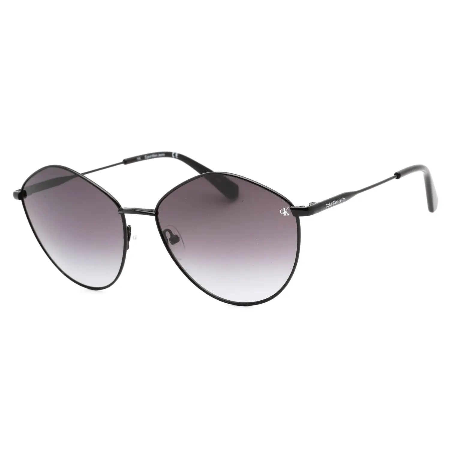 Calvin Klein Jeans CKJ22202S Sunglasses BLACK / Smoke Gradient Women's