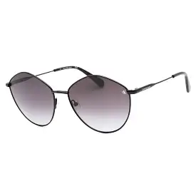 Calvin Klein Jeans CKJ22202S Sunglasses BLACK / Smoke Gradient Women's