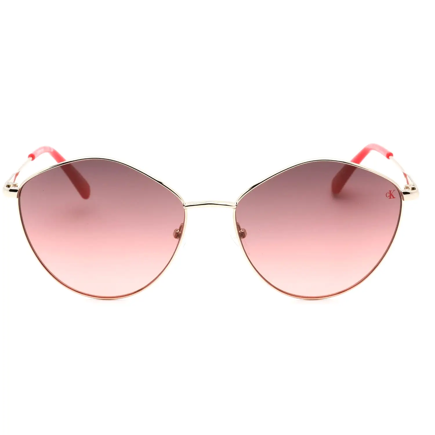 Calvin Klein Jeans CKJ22202S Sunglasses GOLD / Pink Gradient Women's