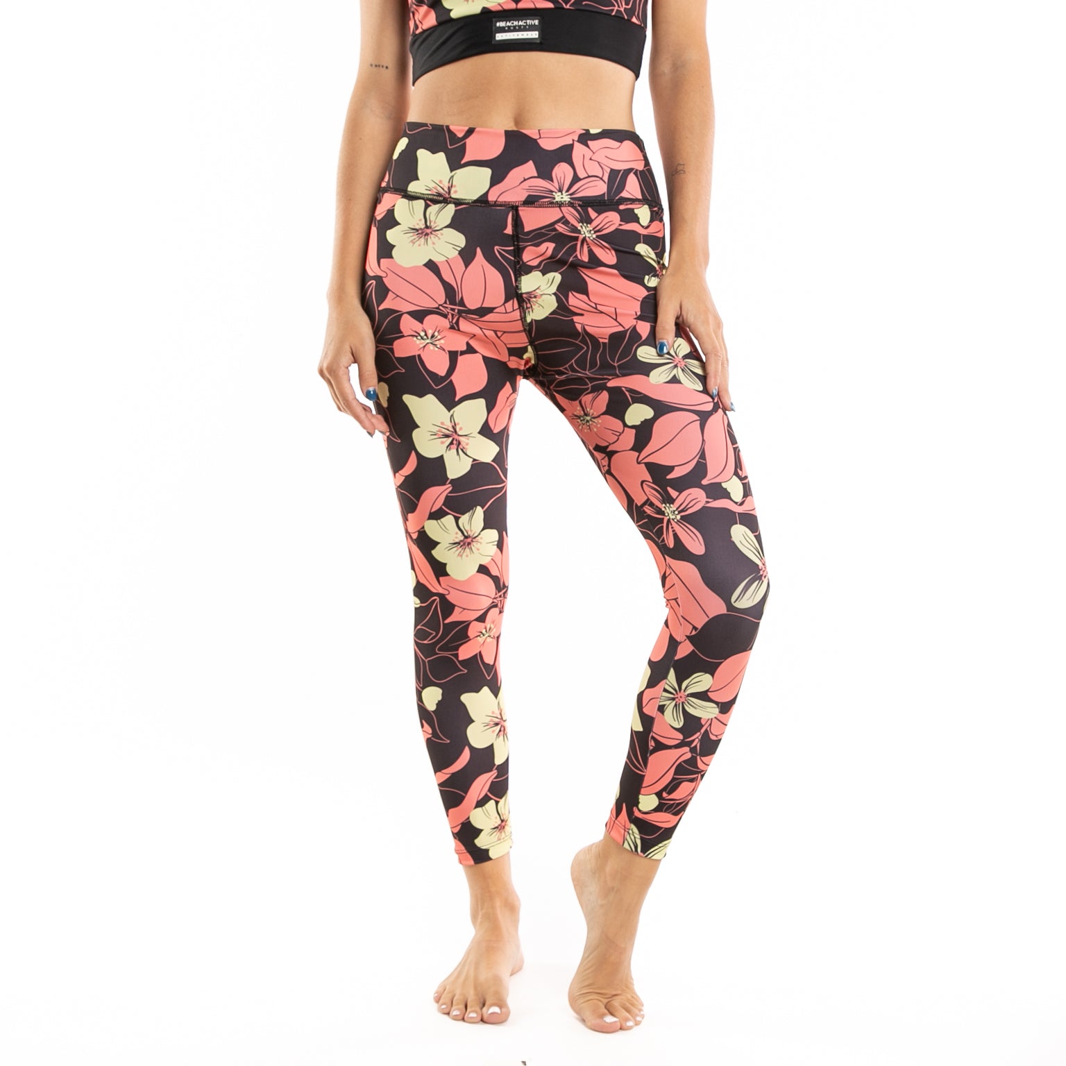 Calza Rusty Botanic Legging Ld Black