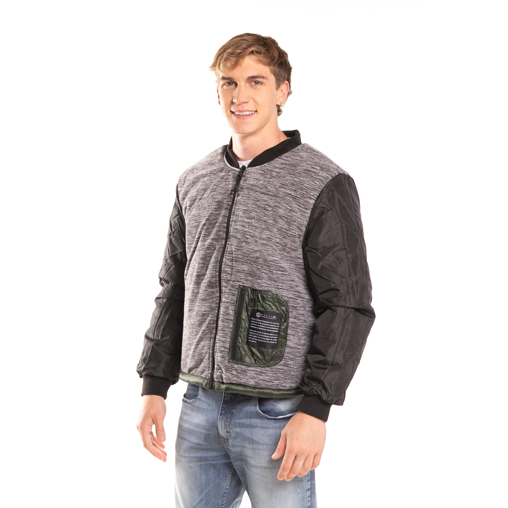 Campera Abrigo Rusty Double Dragon Jk Black