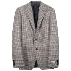 Canali Kei Puppy Tooth Blazer Multi