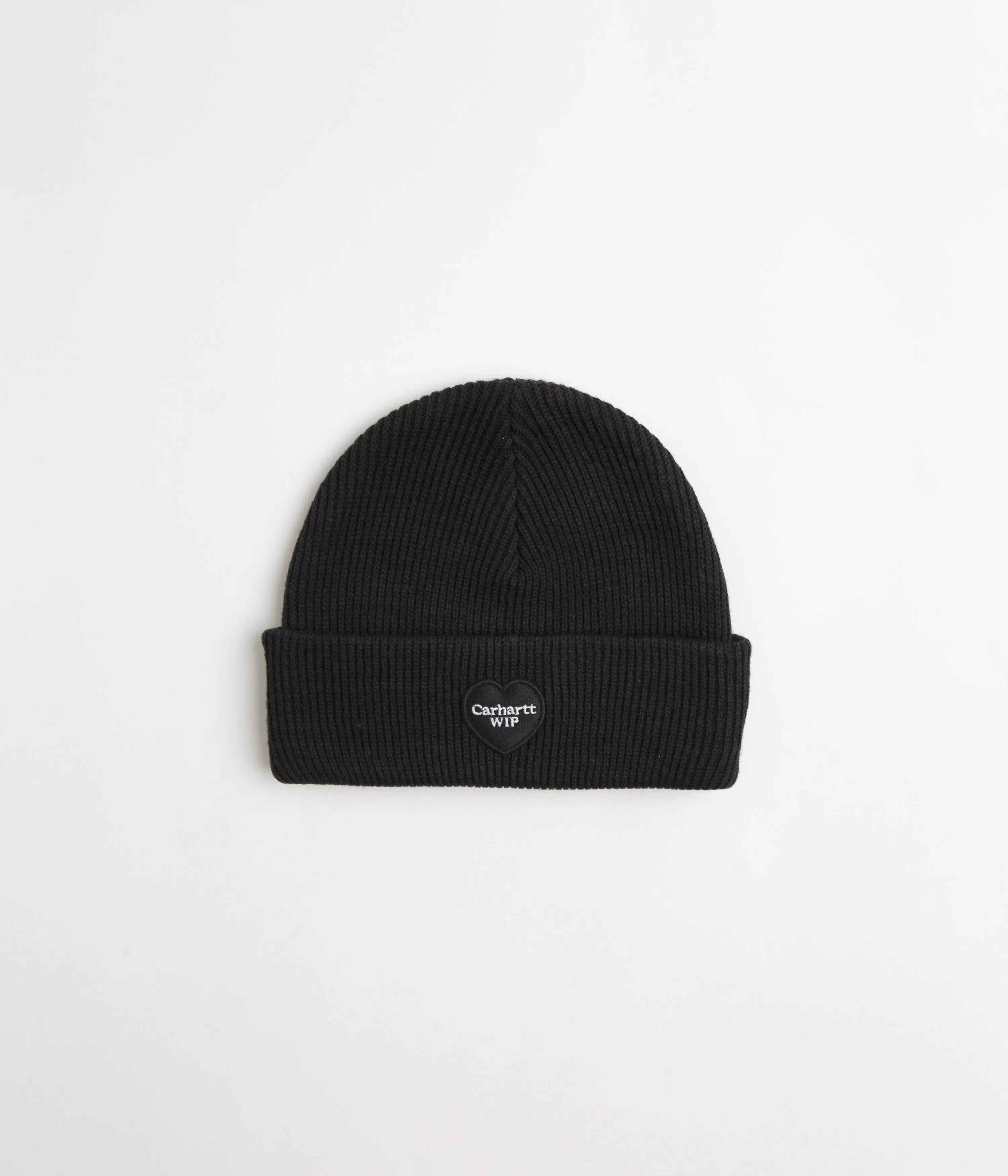 Carhartt Heart Patch Beanie - Black