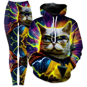 Cat Hero Hoodie and Leggings Combo