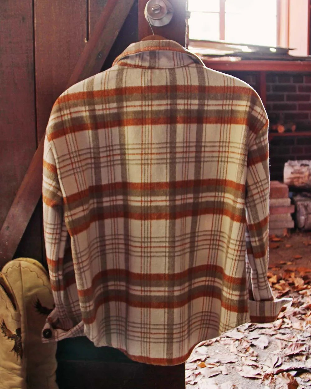 Cedar Plaid Shirt Jacket