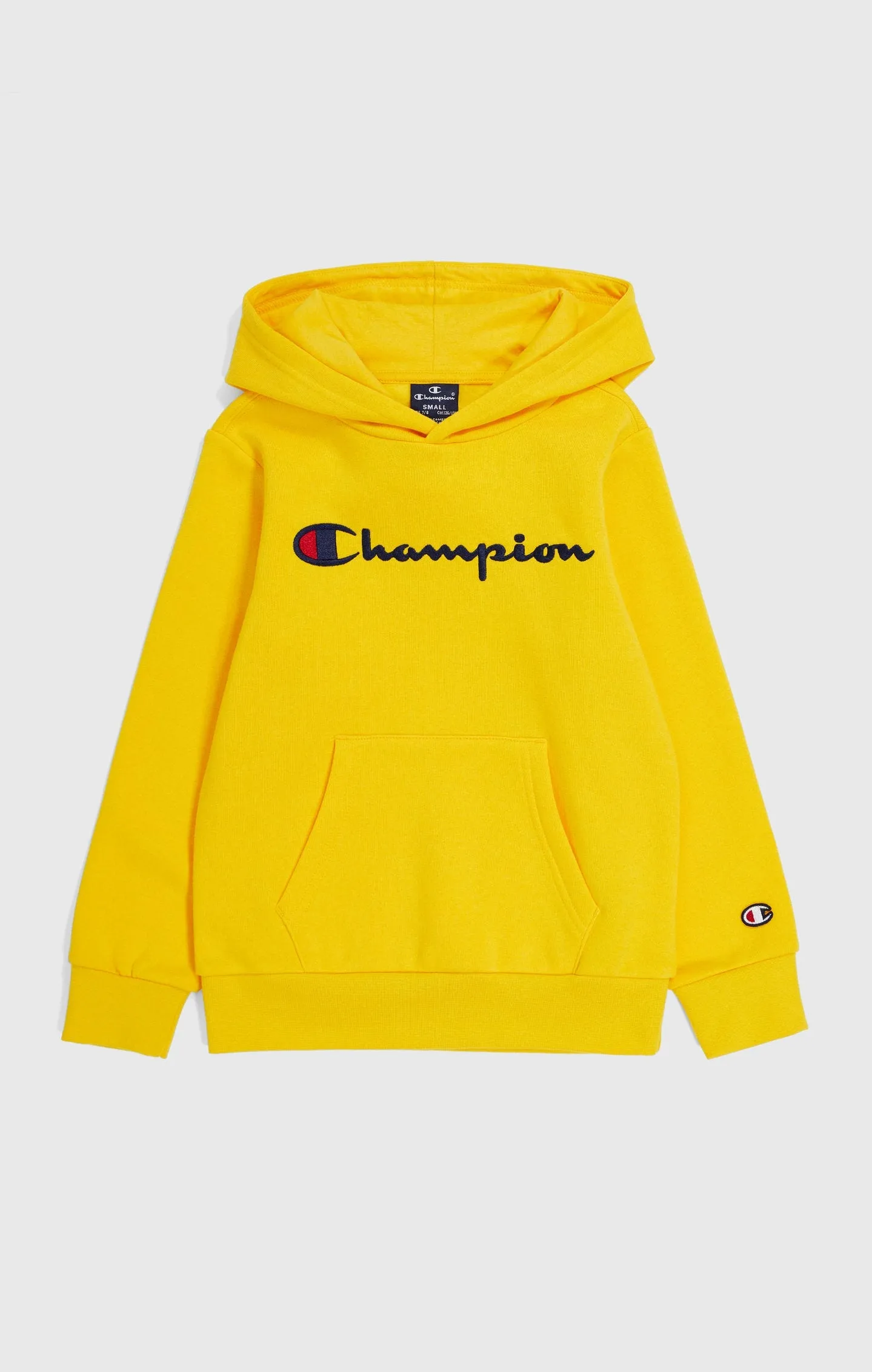 Champion Icons Buttercup Yellow Boys Light Fleece Hoodie