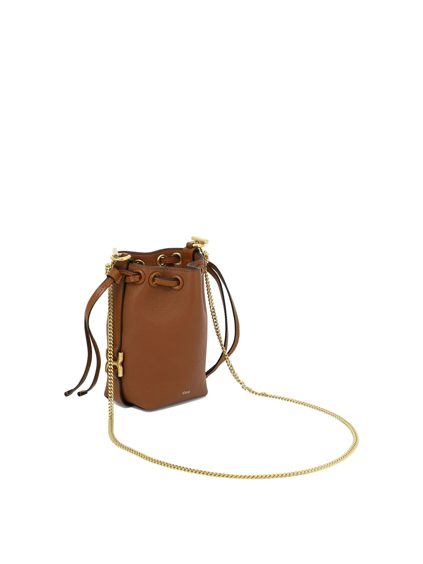 CHLO Stylish 24SS Brown Shoulder Bag for Women