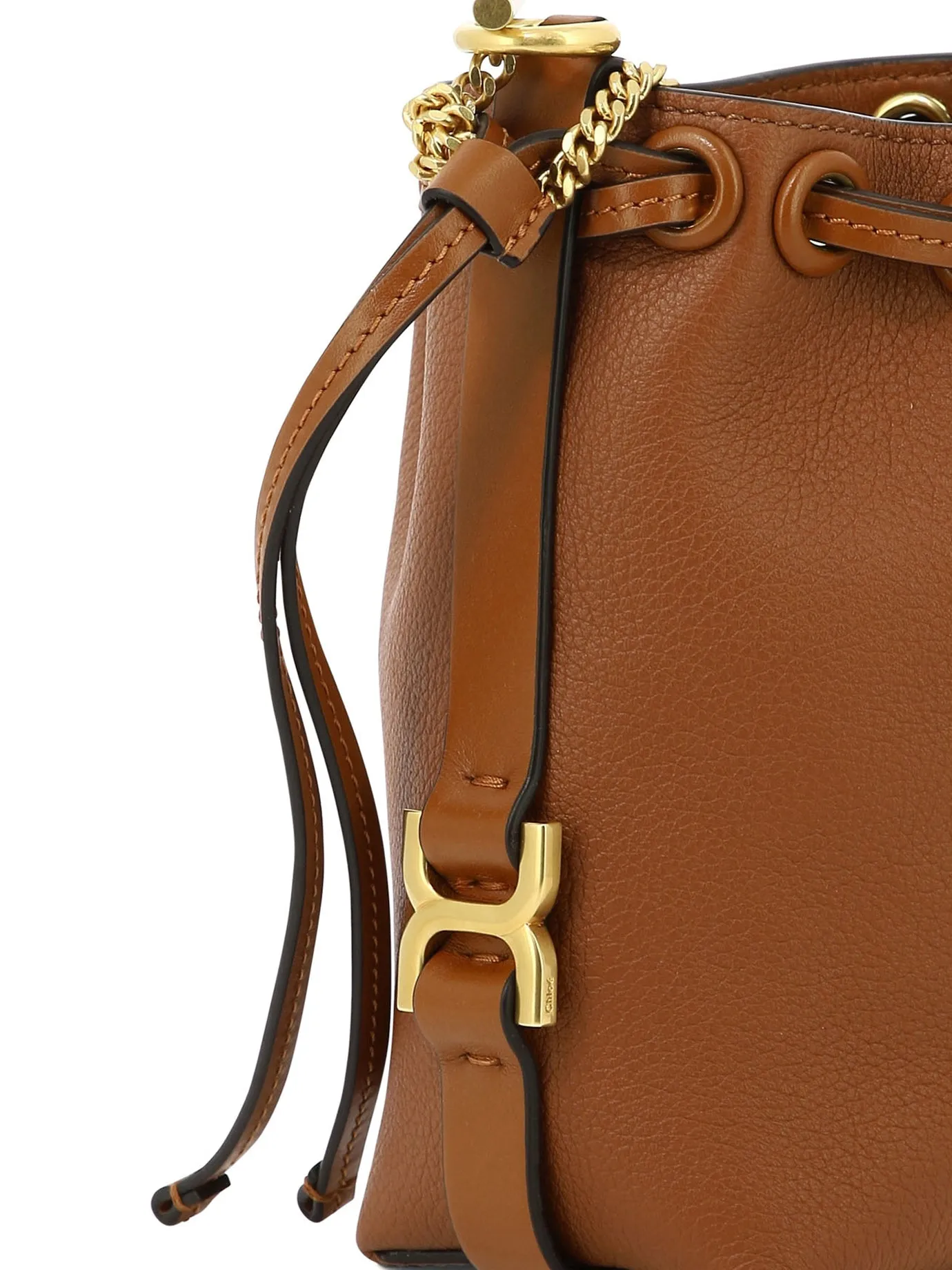 CHLO Stylish 24SS Brown Shoulder Bag for Women