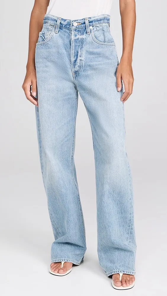 Citizens of Humanity   Gwendoline Scrunch Regenerative Cotton Jeans 