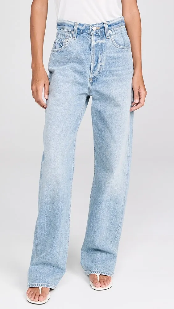 Citizens of Humanity   Gwendoline Scrunch Regenerative Cotton Jeans 