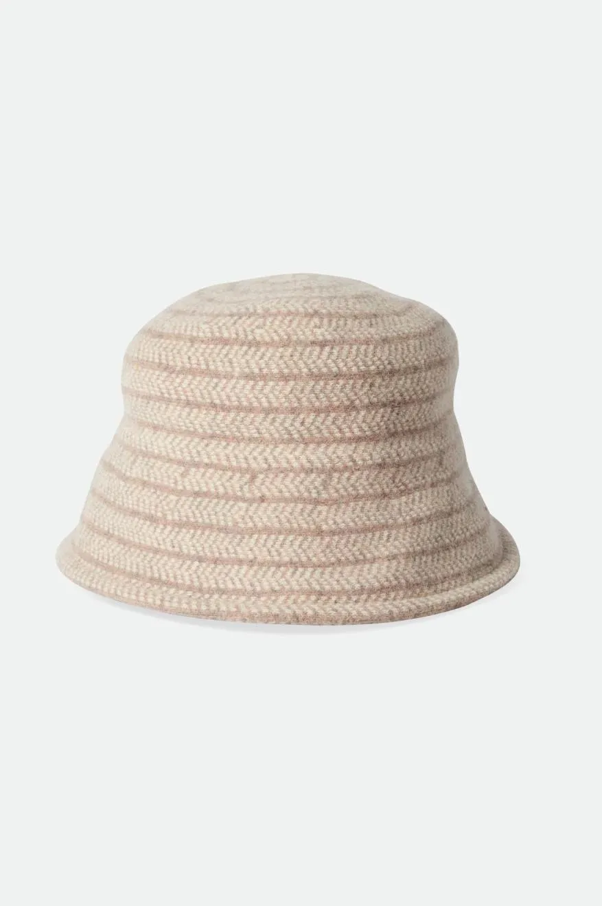 Clearview Bucket Beanie - Dove/Beige Marl