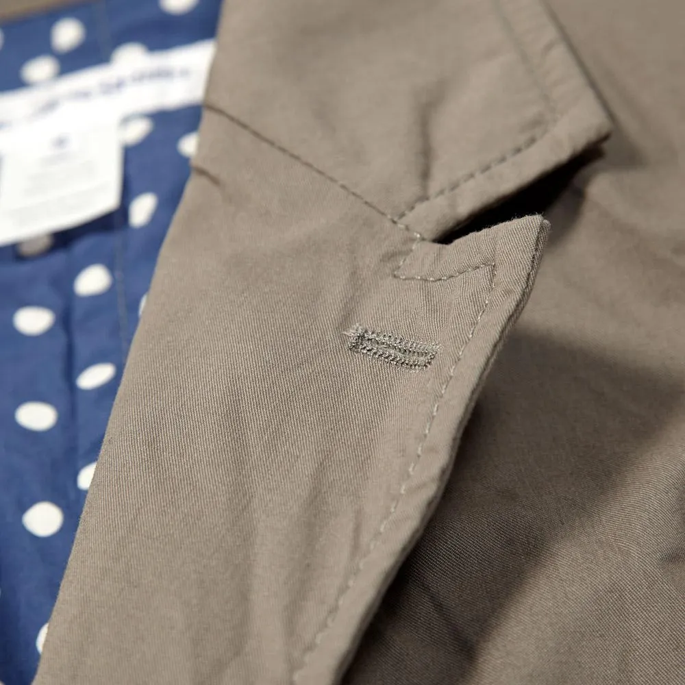 Comme de Garcons SHIRT Three Button Twill Blazer Khaki