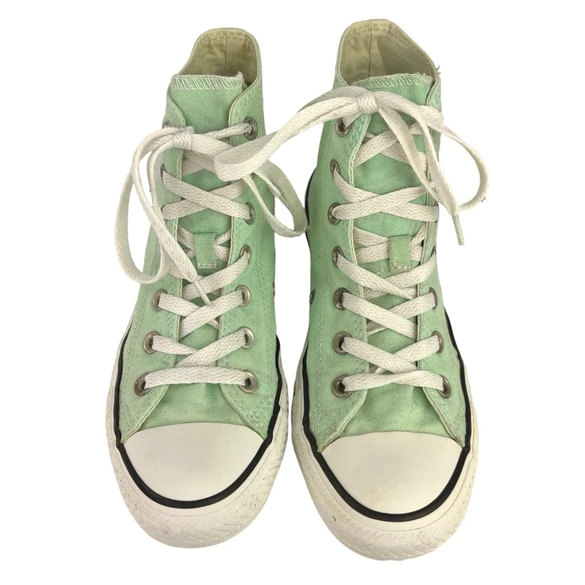 Converse Chuck Taylor All Star Hi Beach Glass Green High Top Sneakers Shoes 7