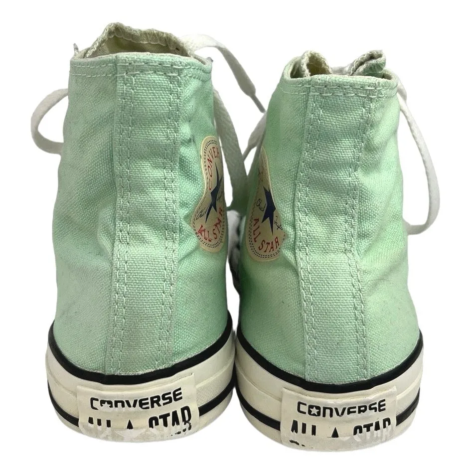 Converse Chuck Taylor All Star Hi Beach Glass Green High Top Sneakers Shoes 7