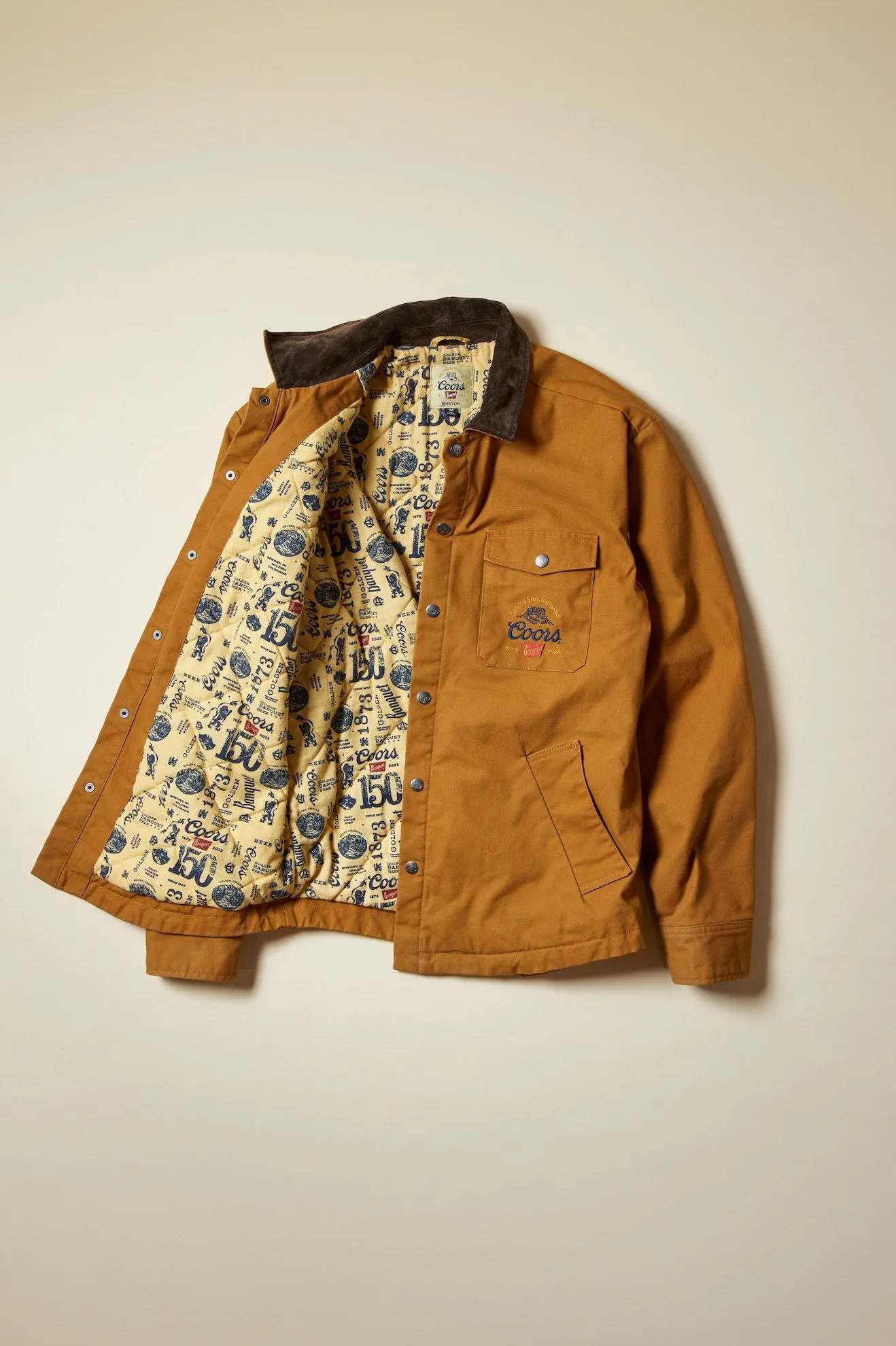 Coors 150 Durham Lined Jacket - Golden Brown