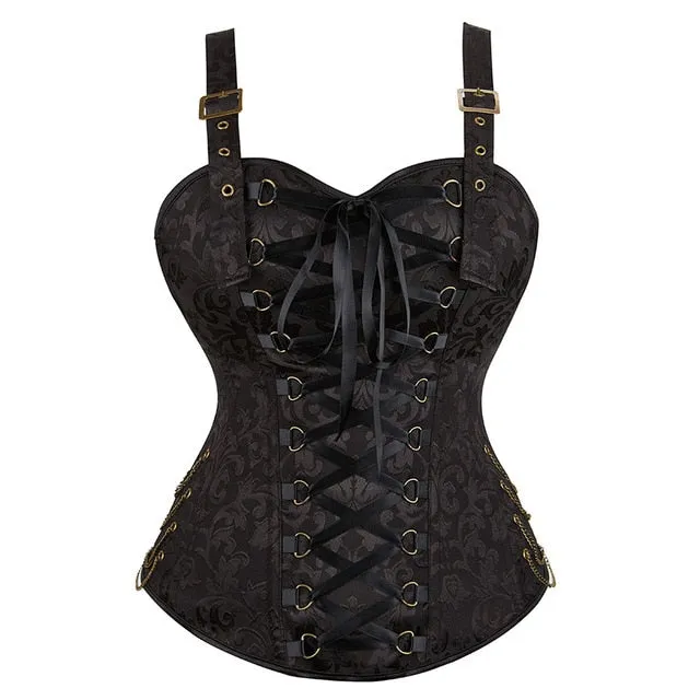 Corset Queen Hawren (Black)