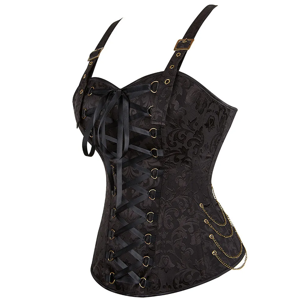 Corset Queen Hawren (Black)