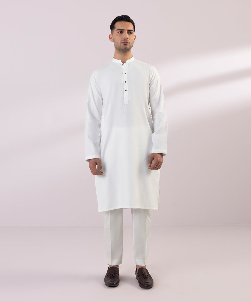 Cotton Jacquard Kurta