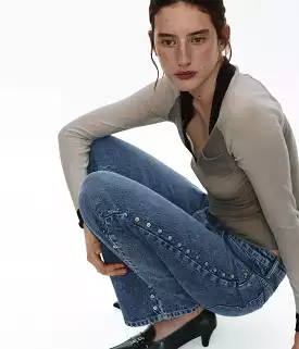 CROWD JEANS- BLUE