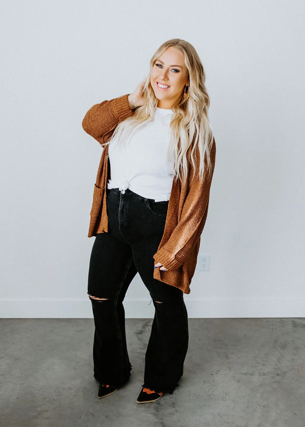 Curvy Ryker Knit Cardigan