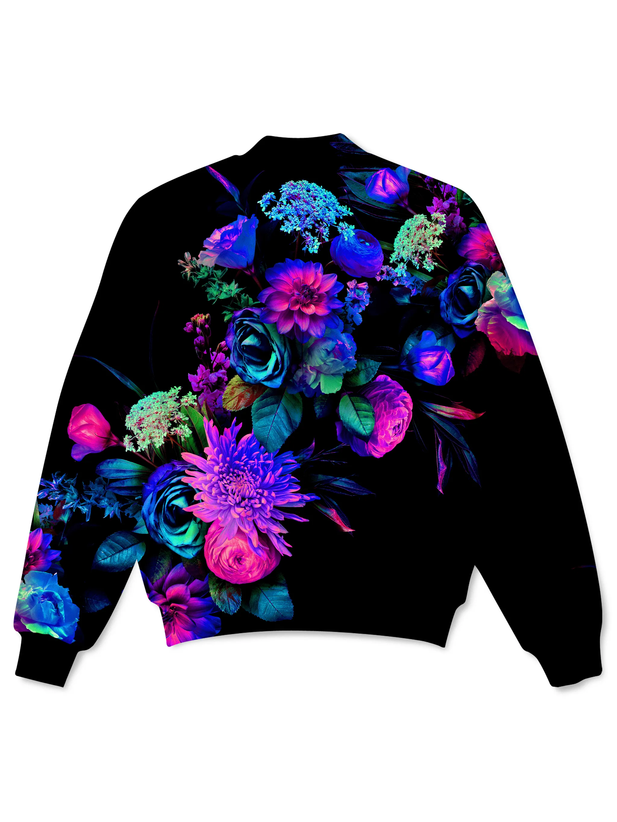 Darkest Bloom Bomber Jacket